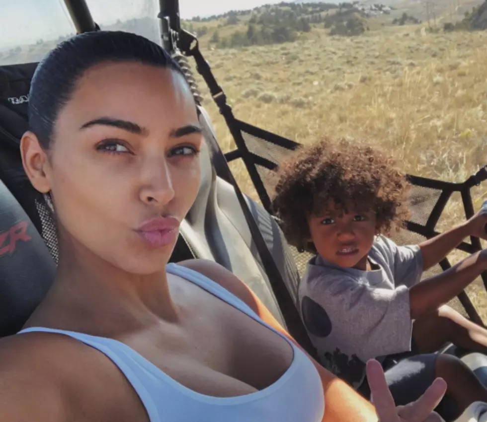 Kim Kardashian West Shares A New Photo Taken In Wyoming With Son