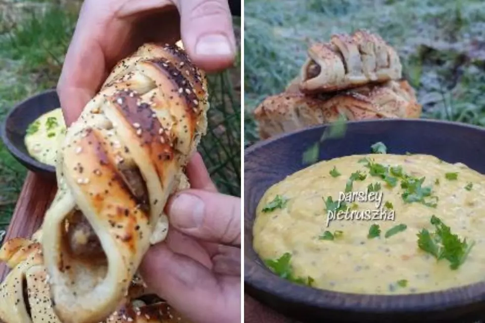 WATCH: How To Make Awesome Sausage Pretzel Rolls From Scratch