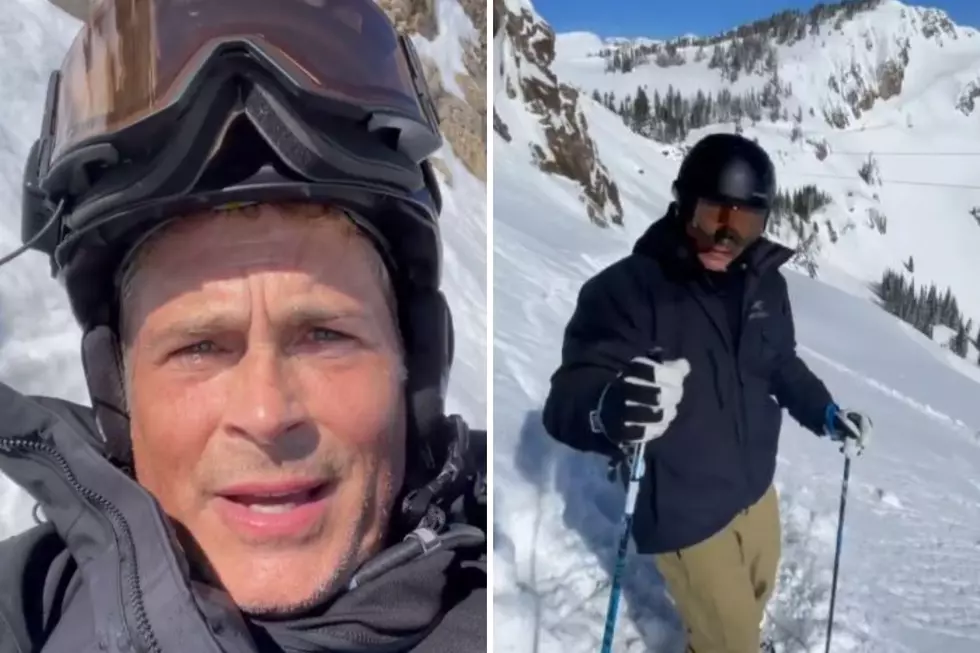 WATCH: Actor Rob Lowe Skiing With His Stunt Double at the Tetons