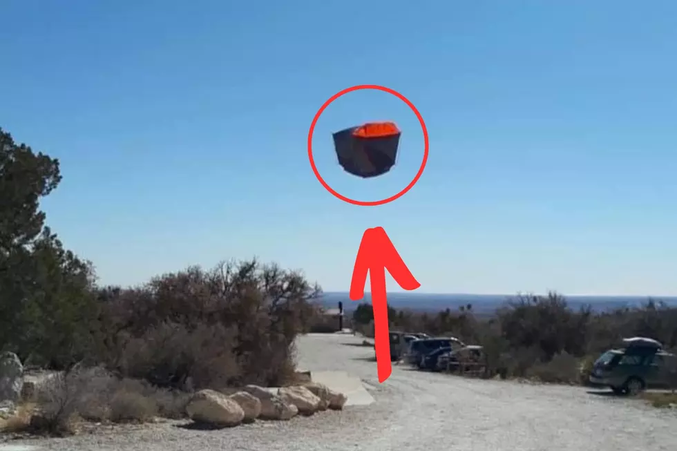 National Park Service Shines Again With Comical 'Flying' Tent Pic