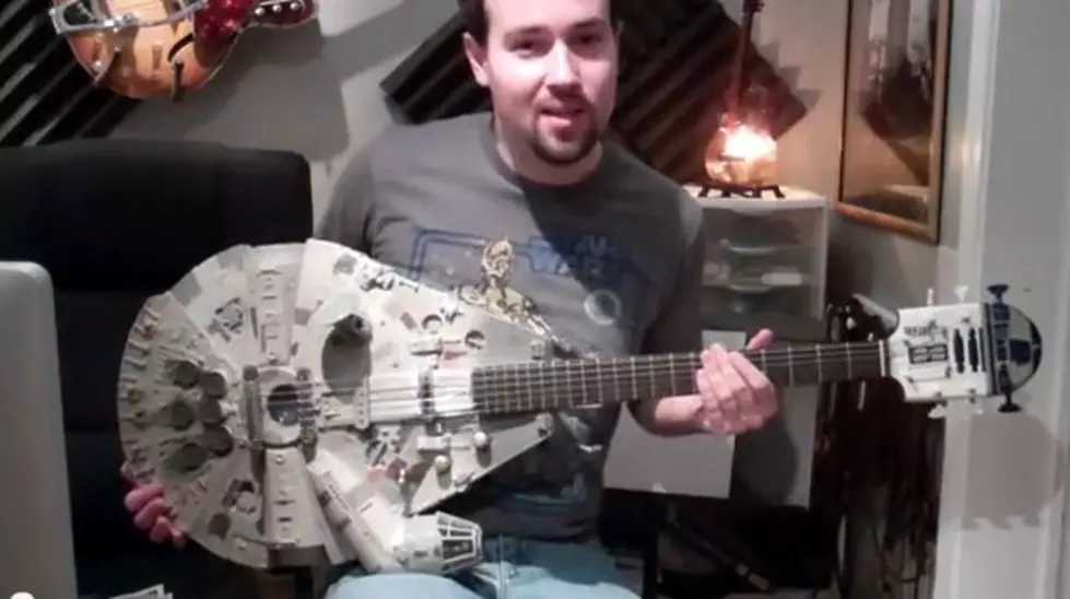 Millennium Falcon Guitar [VIDEO]