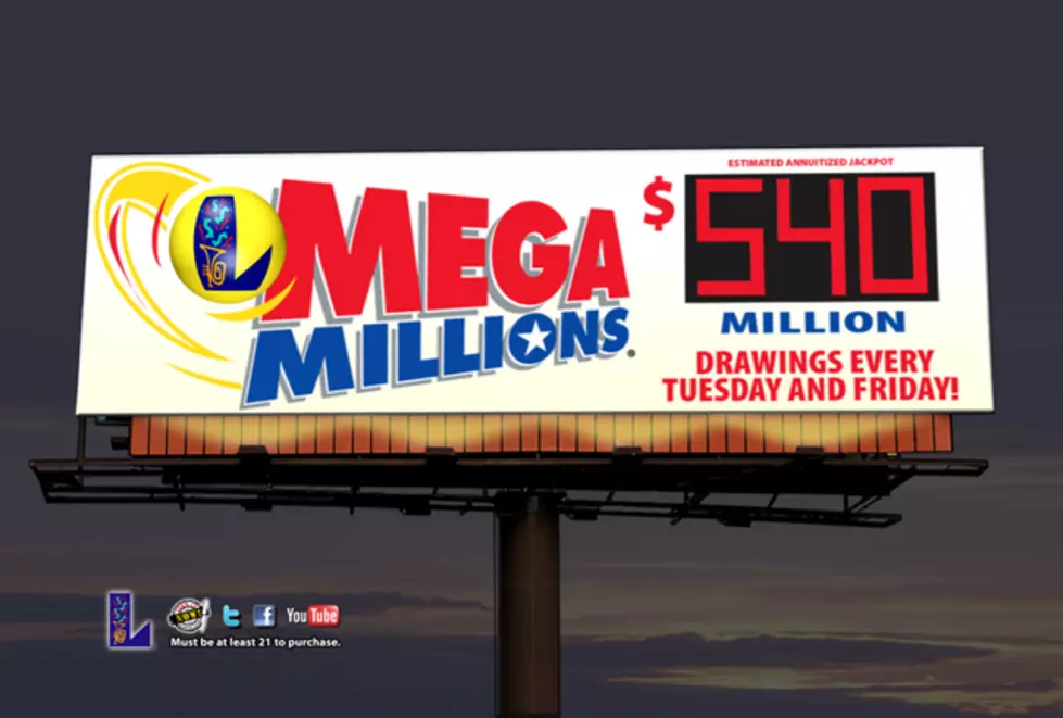 Mega Millions Jackpot At A Record Breaking $540 Million