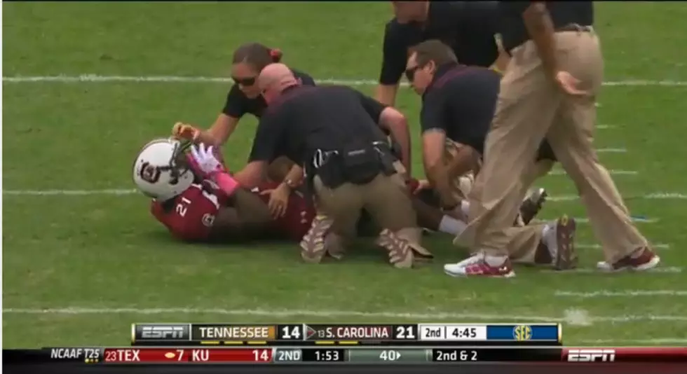 Can Marcus Lattimore Come Back from Season-Ending Knee Injury Against Tennessee? [VIDEO]