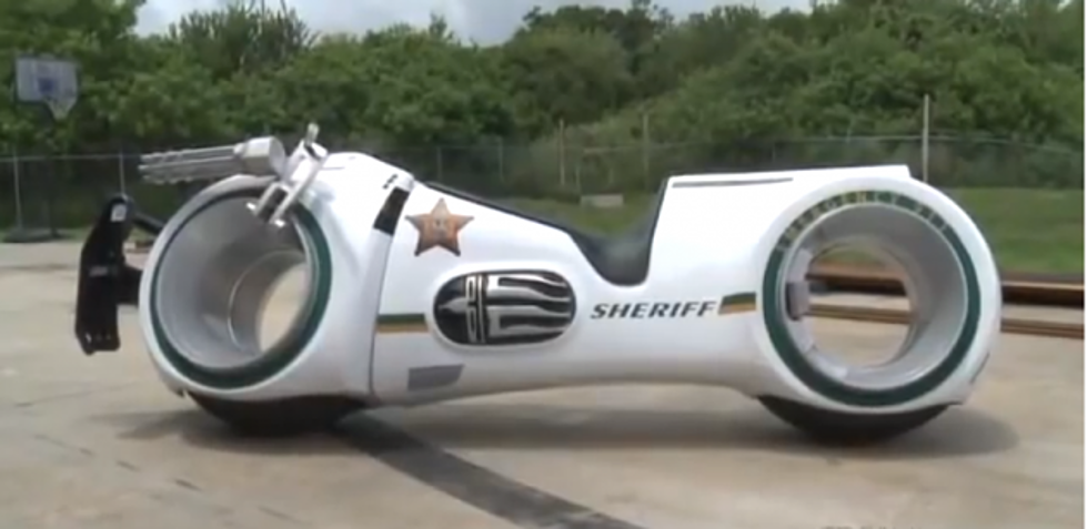 Check Out a Real Tron Bike [VIDEO]