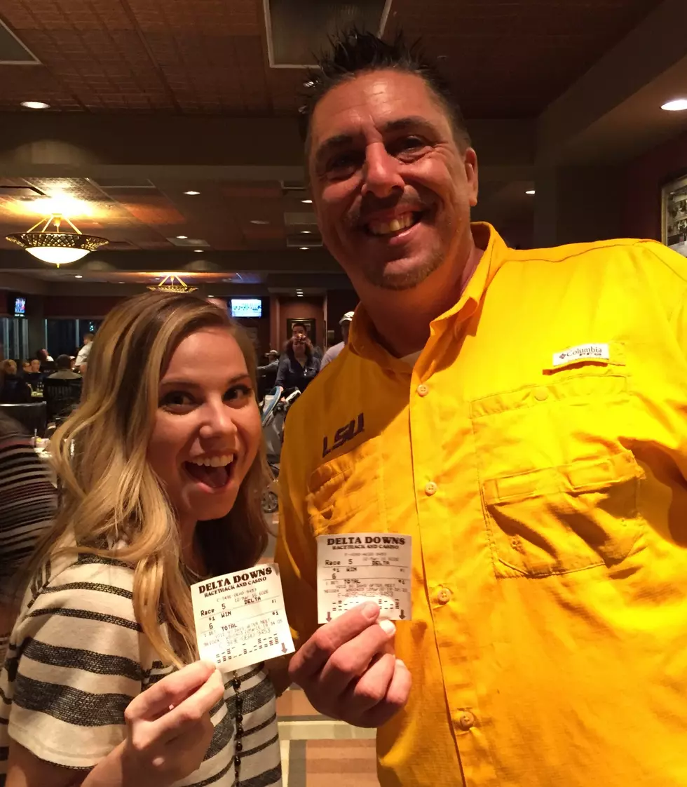 Mike And Emily Win Big At Delta Downs Horse Races