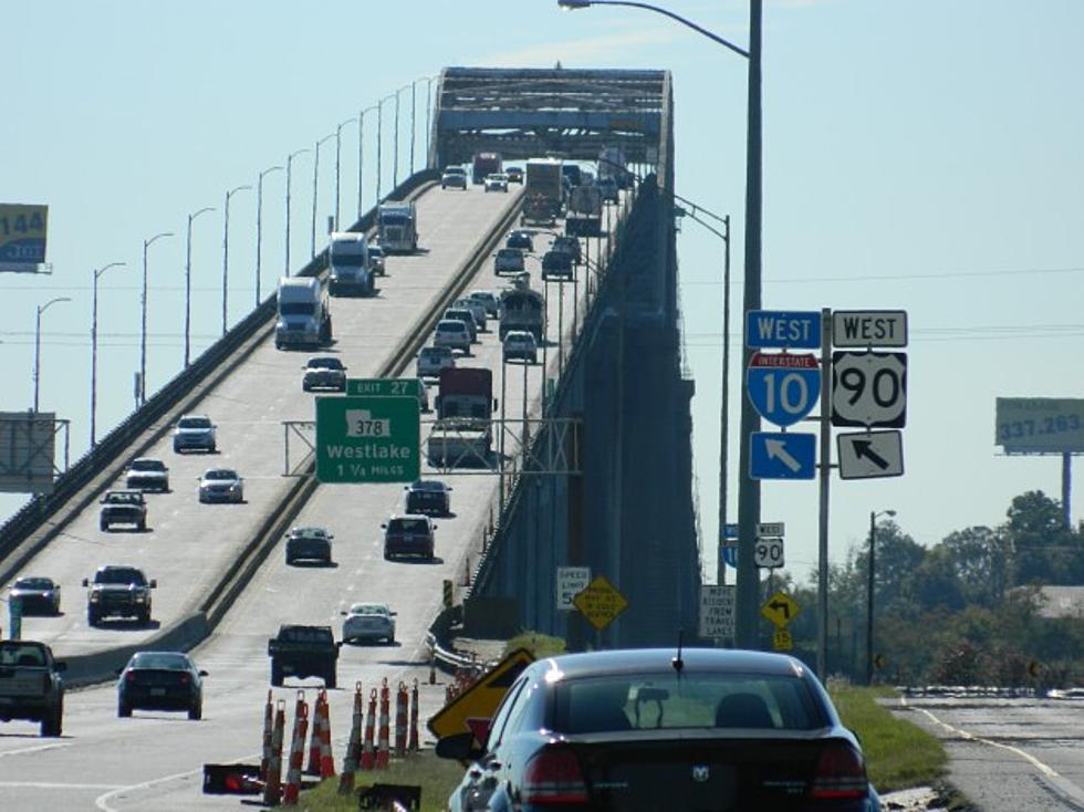 Eastbound Right Lane on the Calcasieu River Bridge Closed for Inspection