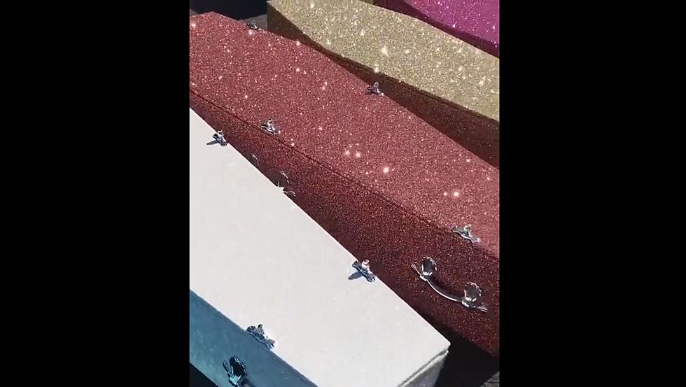 Want to be Extra Fabulous in the Afterlife? You Need a Glitter Coffin!