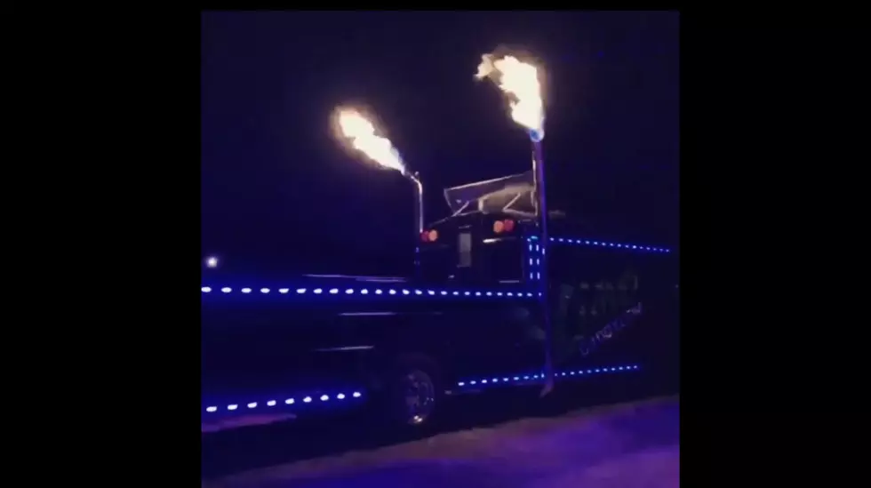 The Buddy Russ Bus Now Shoots Flames