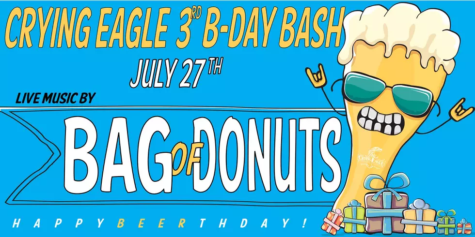 Crying Eagle Announces Birthday Bash Featuring Bag of Donuts