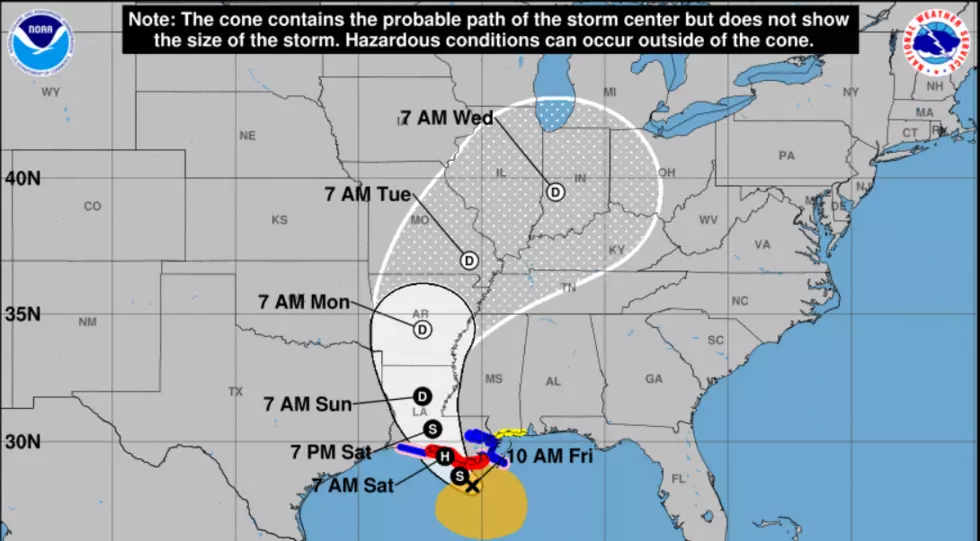 The Latest On TS Barry With Chief Meteorologist Wade Hampton