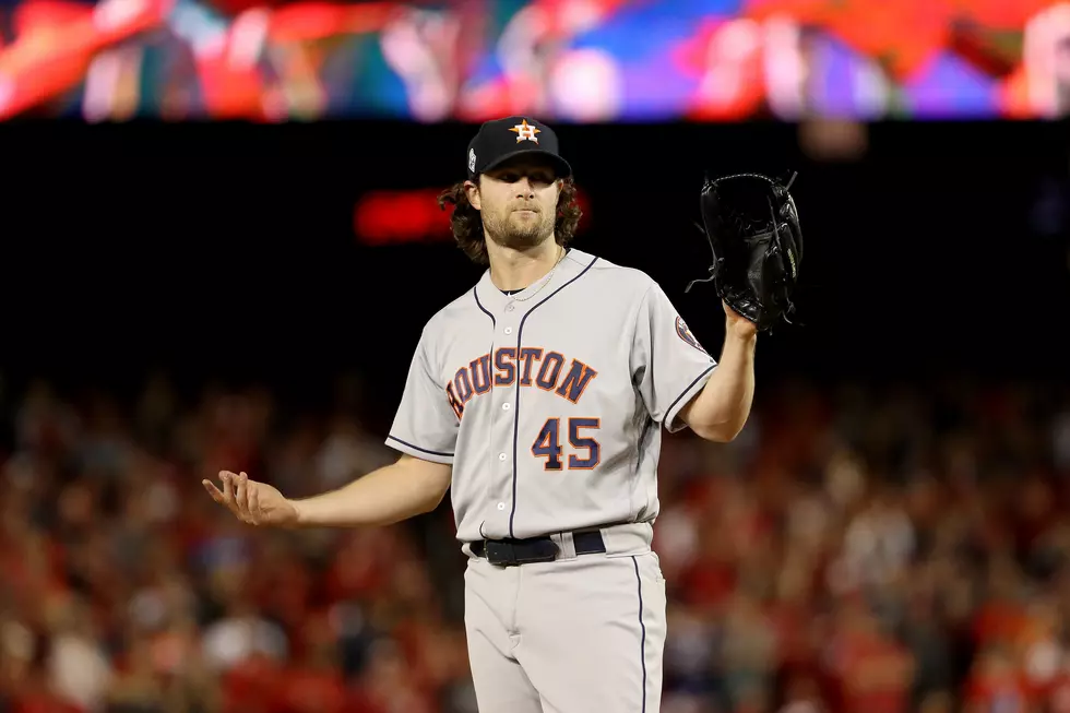 Women Flash Astros Pitcher Cole At Last Nights World Series Game [NSFW]