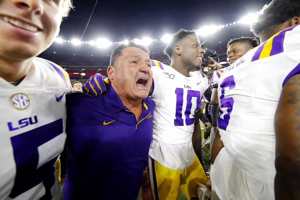 LSU Stays At #1 And Texas A&#038;M Game Time Announced