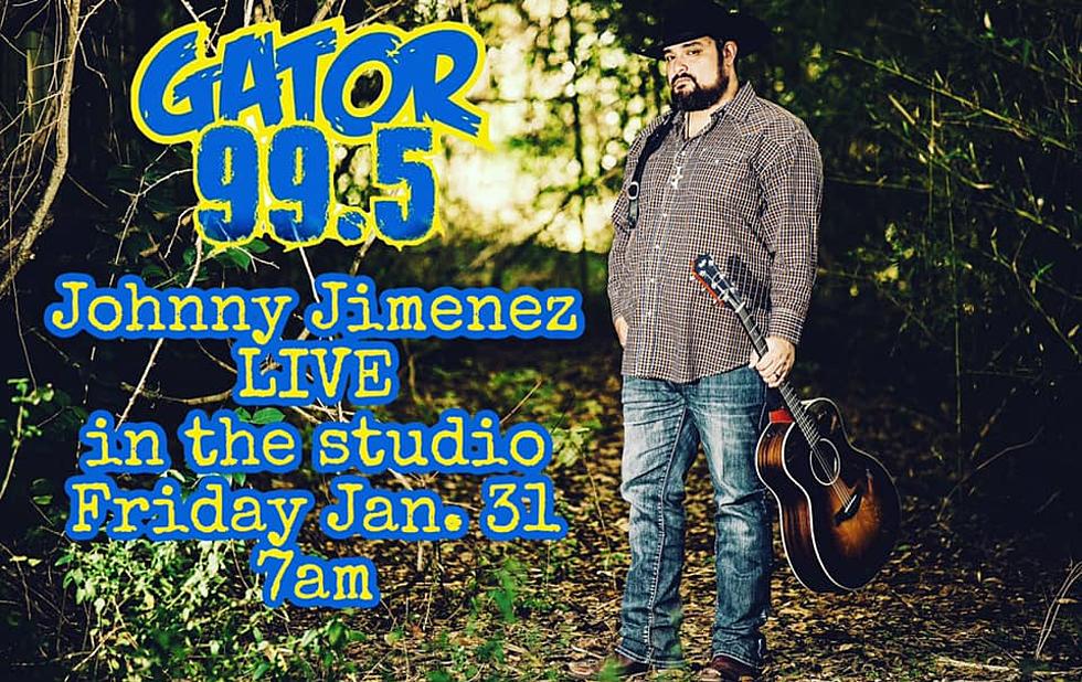 Johnny Jimenez Visits Gator 99.5 Studio Friday Morning 