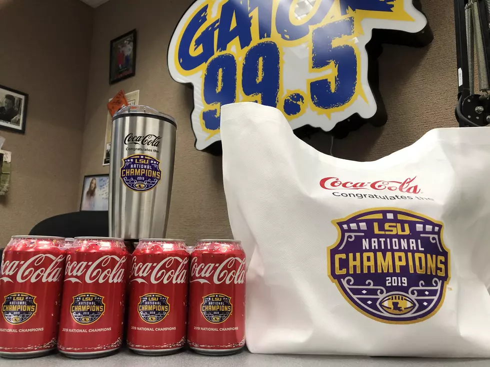Score Your LSU National Championship Prize Pack From Coca Cola 