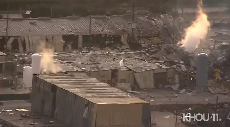 Video From The Aftermath of Houston Explosion