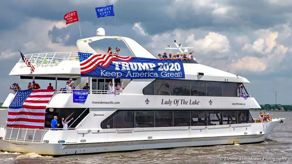 Photos From Saturday’s SWLA Boaters For Trump Boat Parade