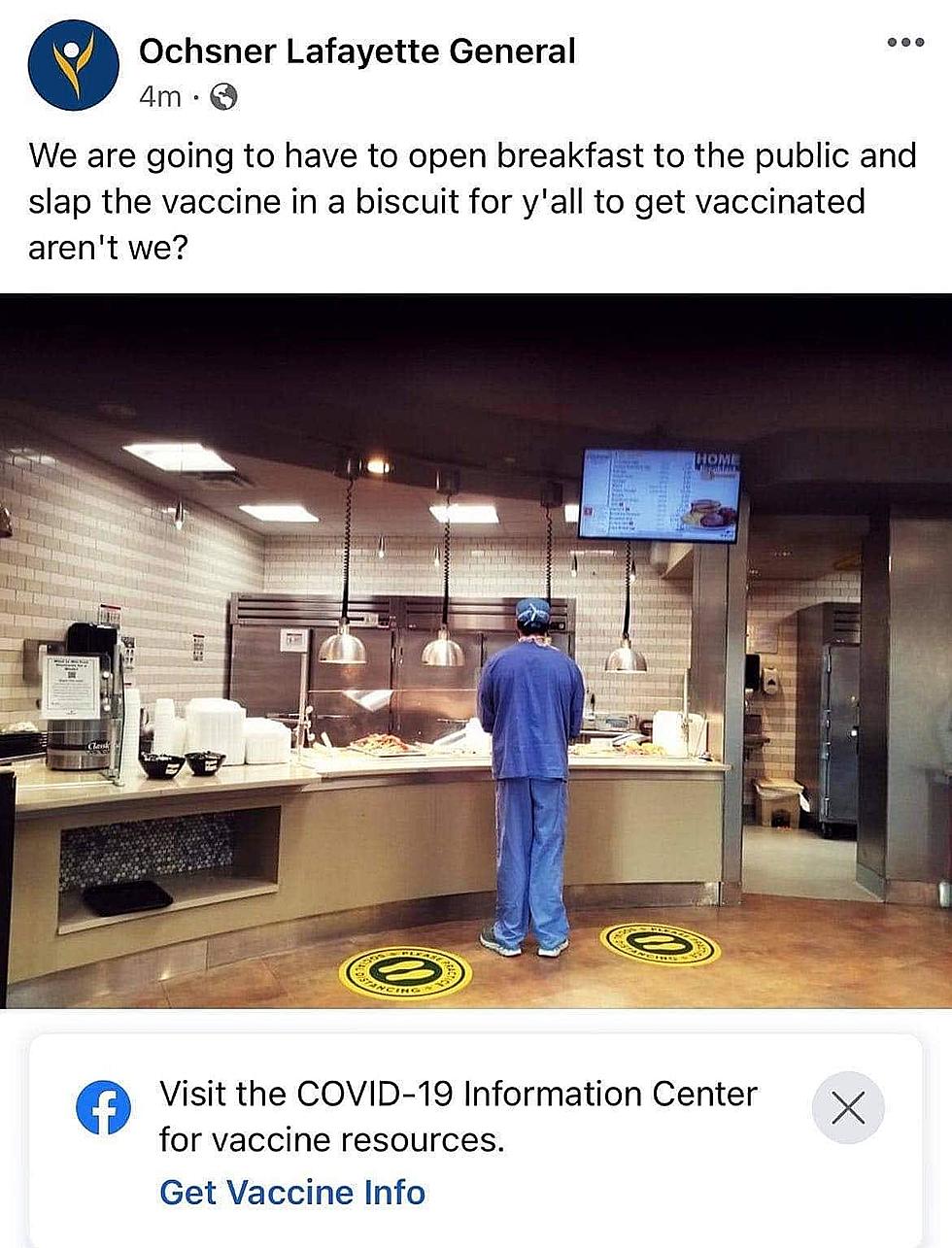 Lafayette Hospital Criticized for Vaccine Joke, But Was It Funny?