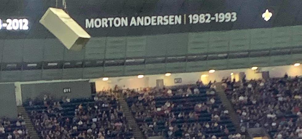 The Saints Can’t Spell Morten Andersen According to This Twitter Photo