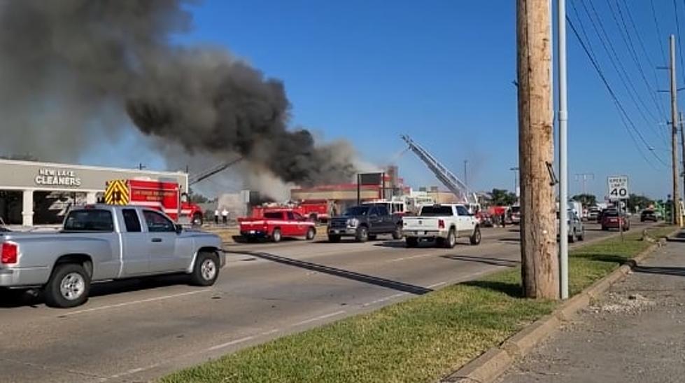 PG’s Diner on Highway 14 in Lake Charles Catches Fire
