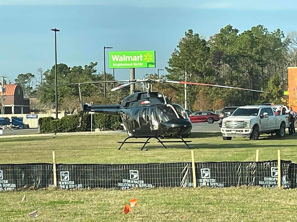 Helicopter Lands at Moss Bluff Walmart, Walmart Responds