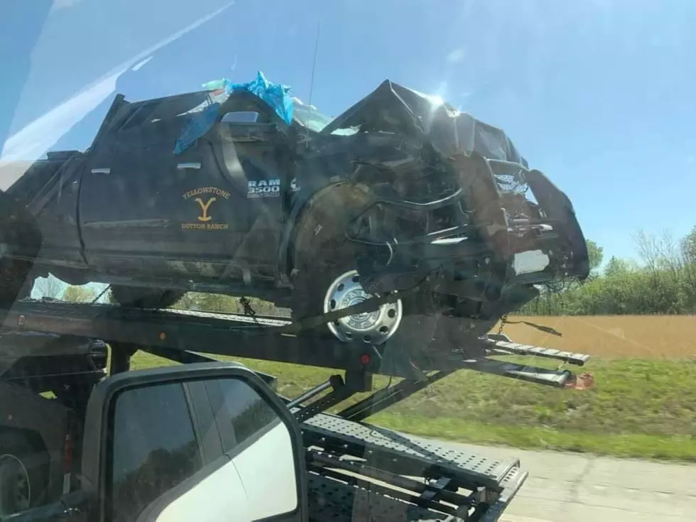 Carlyss Resident Spots Wrecked Yellowstone Truck on Interstate