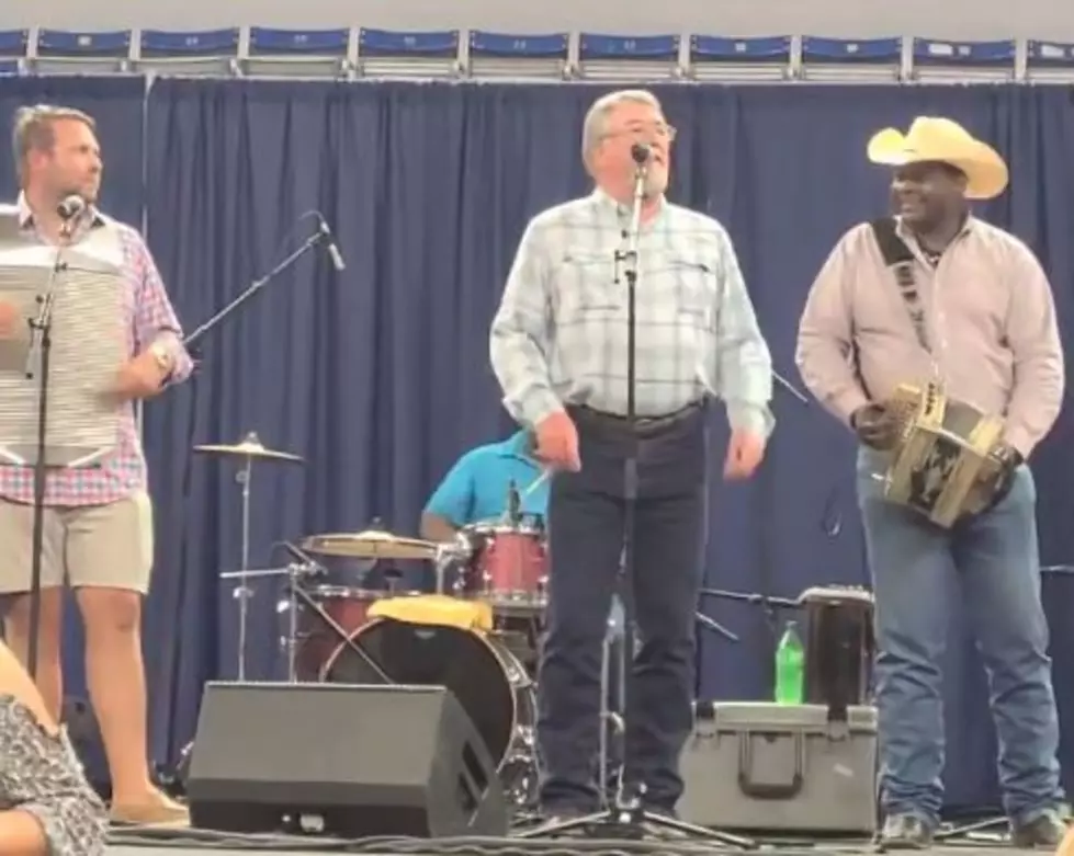 Watch As Moe-D Legend Terry Beard Takes Stage With Geno Delafose To Sing Chicken On The Run At Ben Terry Benefit