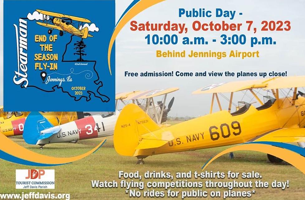 Jennings Airport Hosting 42nd Annual Stearman Fly-in