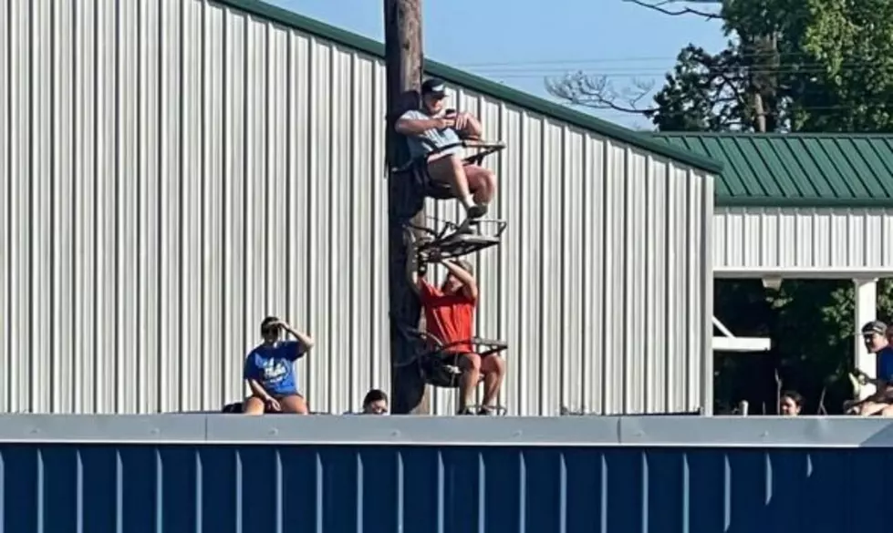 Kids Get Creative With Their Seats At A Pitkin Baseball Game