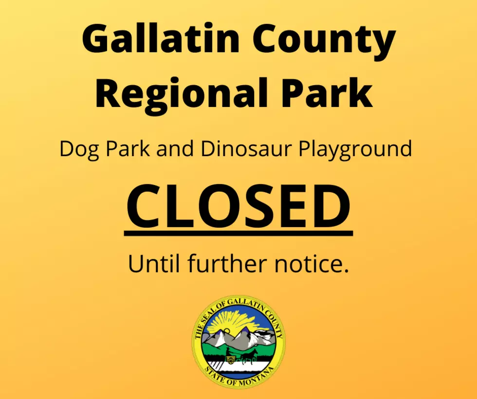 Gallatin County Dog Park and Dinosaur Playground Closed