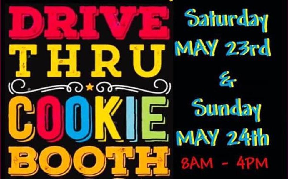 Girl Scouts Set Up Drive Thru Cookie Booth in Bozeman
