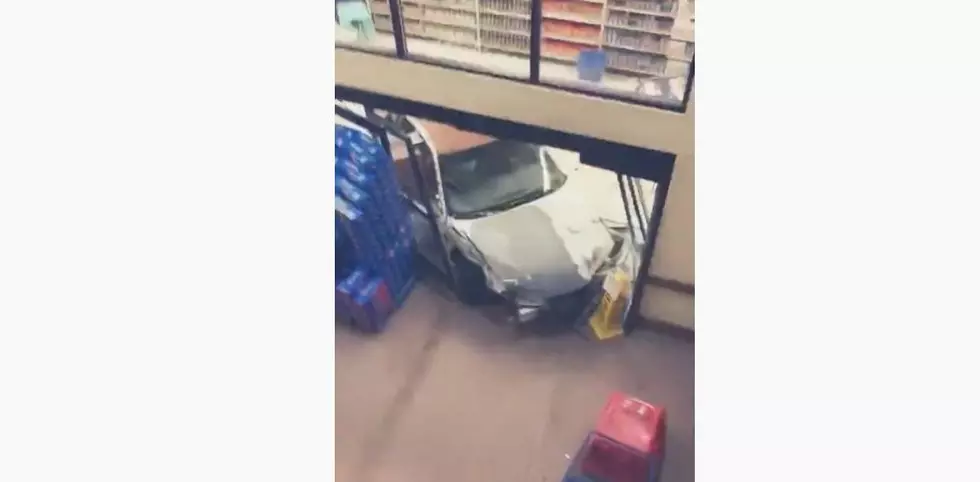 Naked Man Drives Car Through Store in Columbia Falls [WATCH]
