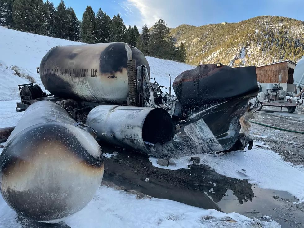 Pictures of Propane Tank Explosion Near Big Sky