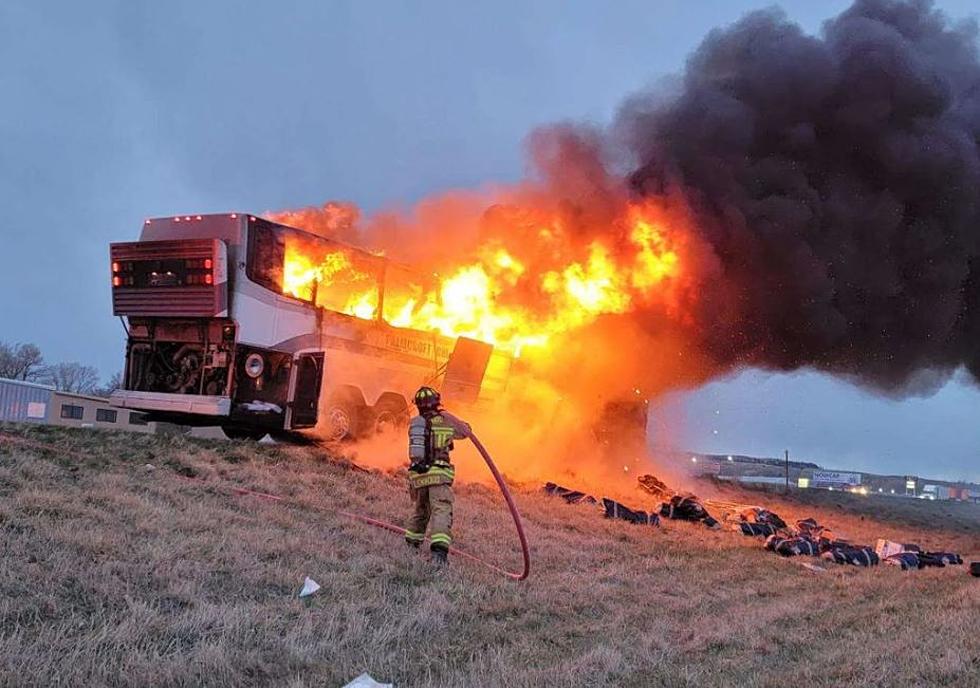 Bobcat Lacrosse Team Bus A Complete Loss After Fire