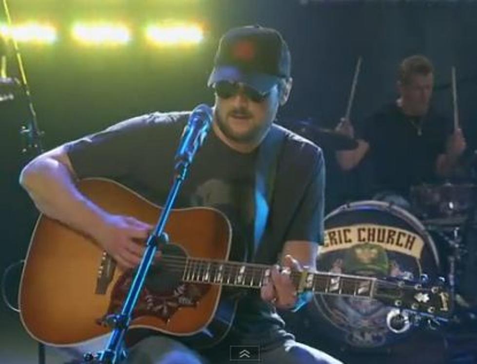 Watch Eric Church Perform His New Single!