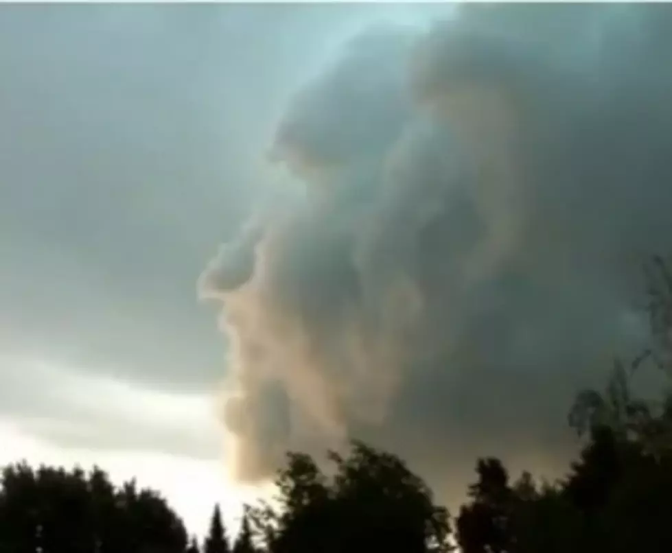 Face Appears In Clouds