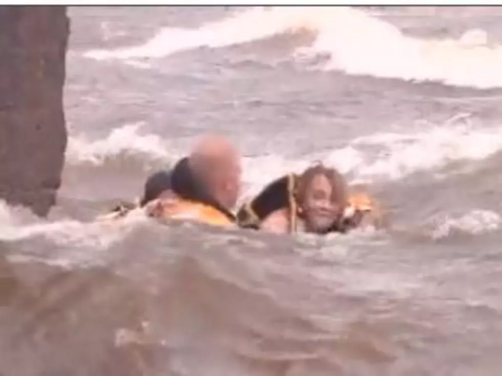 12 Year Old Rescued From Raging Waves Of Lake Superior [VIDEO]