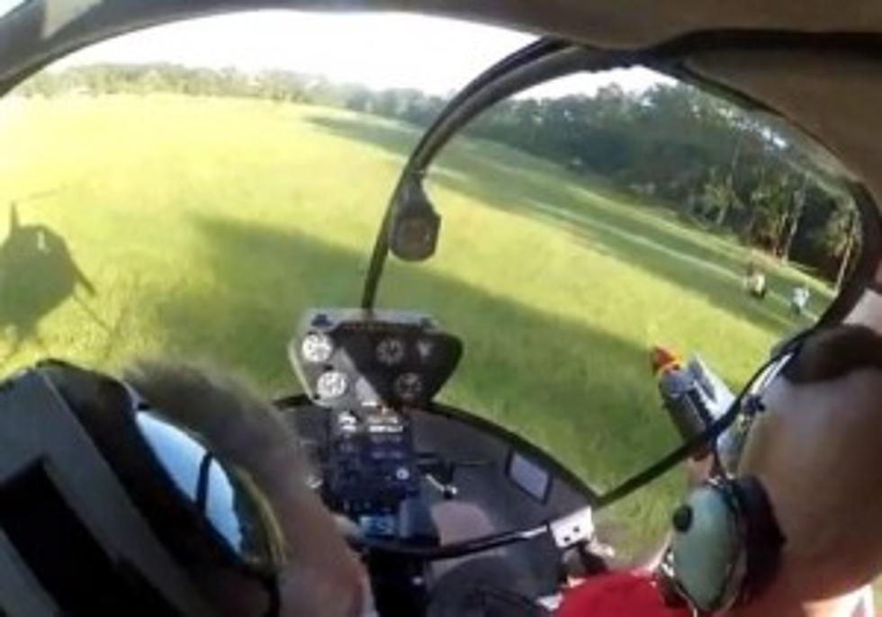 Redneck Helicopter Pilot Rescues R/C Plane From Tree [VIDEO]