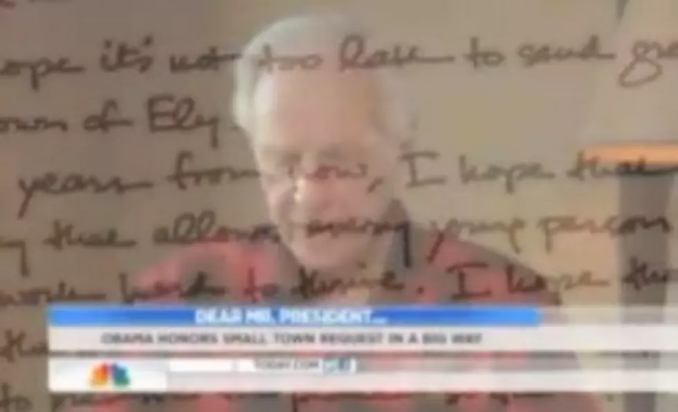 Obama Surprises Ely Resident By Personally Writing Back to Honor His Request [VIDEO]