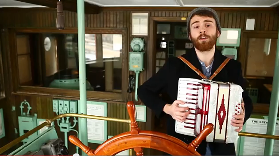 Multi-Talented Regional Artist Shoots Music Video on the William A. Irvin [VIDEO]