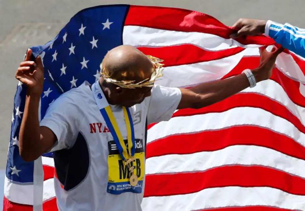 American Meb Keflezighi Wins An Emotional Boston Marathon