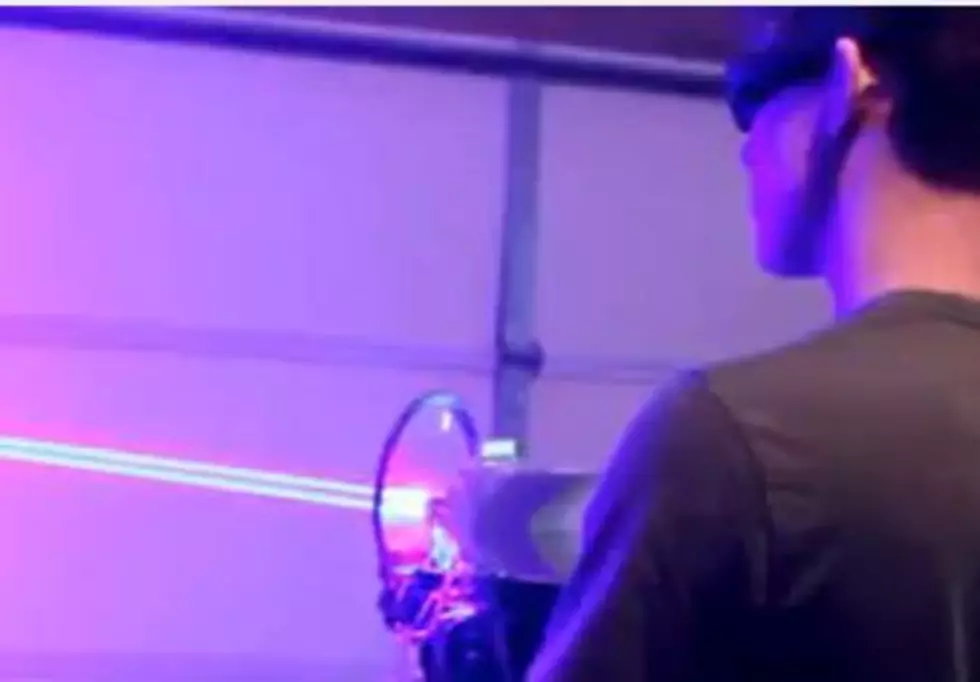 Check Out This Guys Homemade 40W Laser Shotgun! [VIDEO]