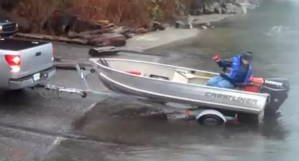 Watch This Boat Launch Failure, It Will Surprise You [VIDEO]