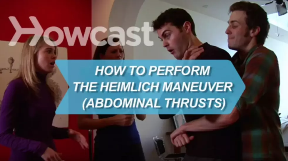 Can You Believe The Heimlich Maneuver Has Only Been Around Since 1975 [VIDEO]