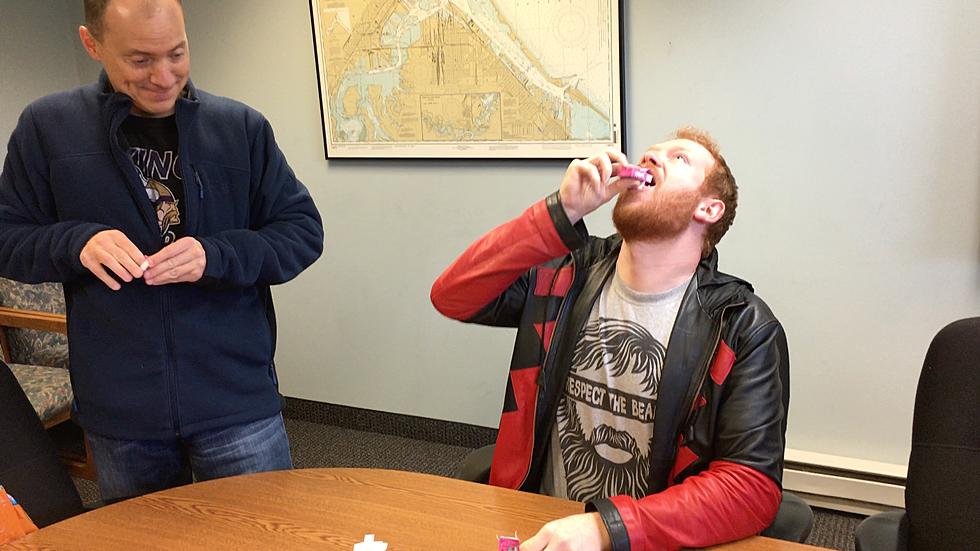 How Many Little Boxes Of Nerds Can Fit Into Someone’s Mouth? [VIDEO]