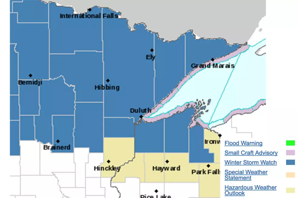 Winter Storm Watch Issued for Strong Storm Moving In at the Beginning of the Week