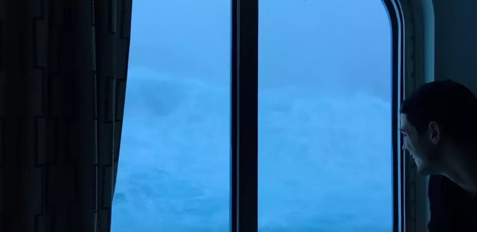 Video Shows 30 Foot Waves Crashing Into Cruise Ship During Brutal Storm [VIDEO]