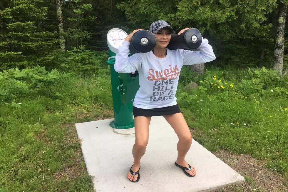 How Cool Are The Weight Stations On The Paved Trail In Two Harbors?