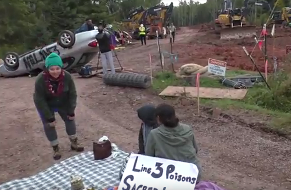 Protestors Disrupt Pipeline Construction at Enbridge [VIDEO]