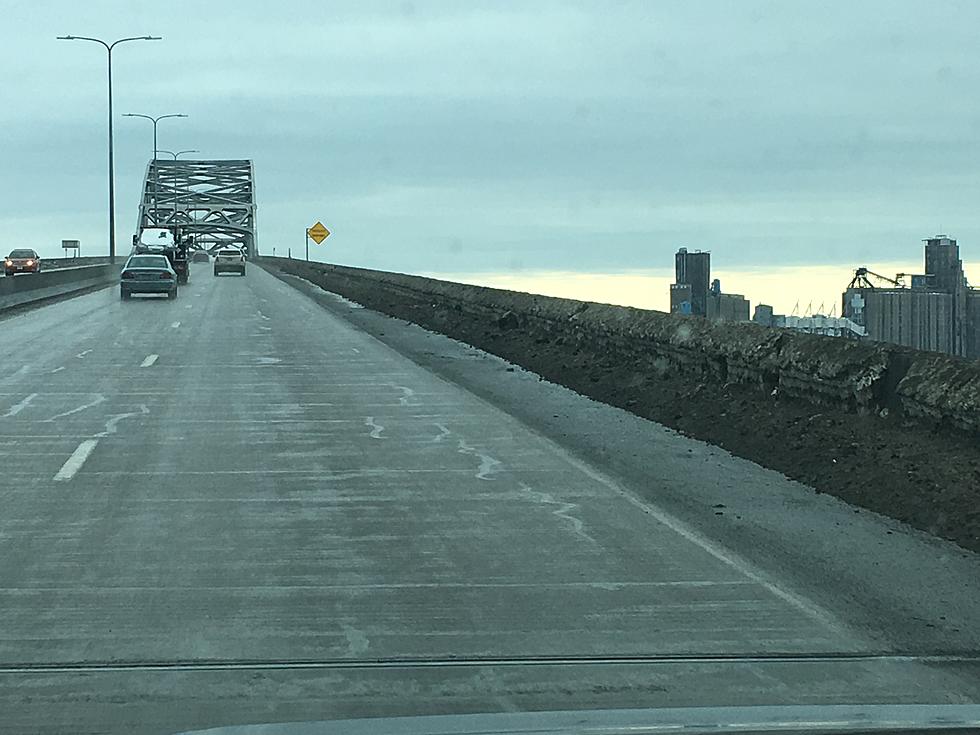 Yes, You Can Drive Over The Side Of A Bridge Rail If Snow Is Banked On It