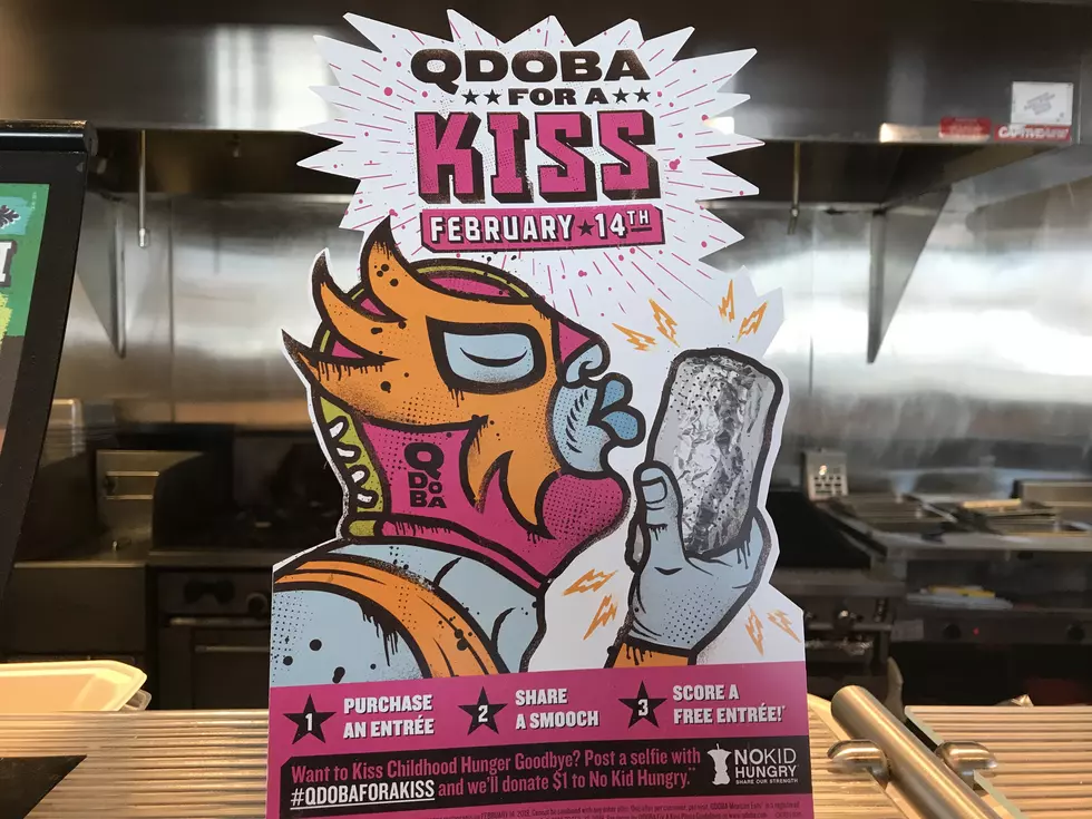 Qdoba Offering Valentine’s Day Special For Kissing Couples
